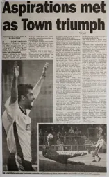 Match Report: Chesterfield vs Luton Town FC (25th Mar 2000)