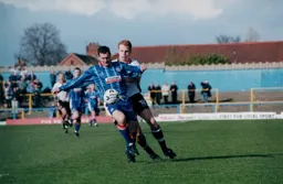 The Gary Doherty forward experiment continues to pay off as he scores the opener for the Town