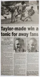 Match Report: Wycombe Wanderers vs Luton Town FC (29th Apr 2000)