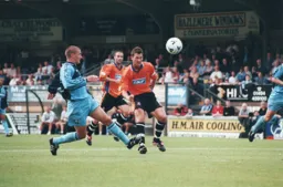 This attempt by Paul McLaren goes just off target