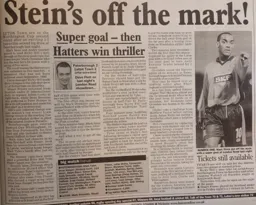 Match Report: Peterborough United vs Luton Town FC (5th Sep 2000)