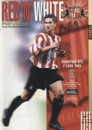 Programme: Sunderland vs Luton Town FC (19th Sep 2000)