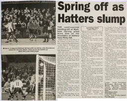 Match Report: Cambridge United vs Luton Town FC (13th Oct 2000)