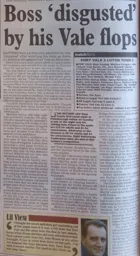 Match Report: Port Vale vs Luton Town FC (25th Nov 2000)