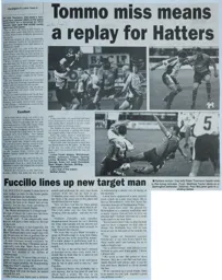 Match Report: Darlington vs Luton Town FC (9th Dec 2000)