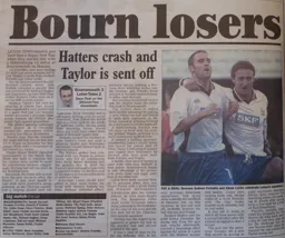 Match Report: Bournemouth vs Luton Town FC (1st Jan 2001)