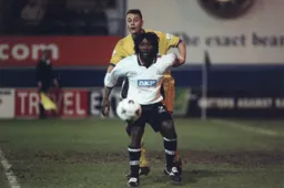 Stuart Douglas shields the ball