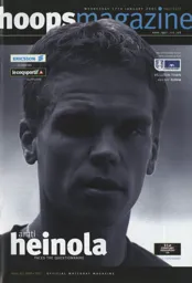 Programme: Queens Park Rangers vs Luton Town FC (17th Jan 2001)