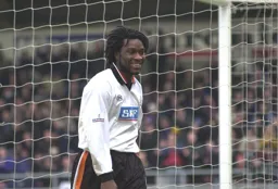 Stuart Douglas is all smiles after scoring his goal