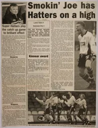 Match Report: Luton Town FC vs Swansea City (17th Feb 2001)