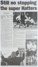 Match Report: Luton Town FC vs Swansea City (17th Feb 2001)