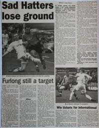 Match Report: Millwall vs Luton Town FC (10th Mar 2001)