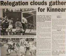 Match Report: Luton Town FC vs Stoke City (7th Apr 2001)