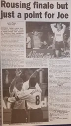 Match Report: Luton Town FC vs Port Vale (5th May 2001)