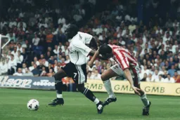 Adrian Forbes races away