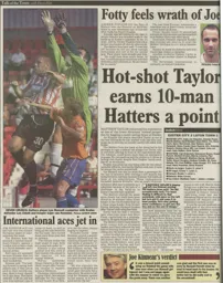 Match Report: Exeter City vs Luton Town FC (1st Sep 2001)