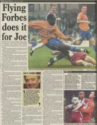 Match Report: Scunthorpe United vs Luton Town FC (13th Oct 2001)
