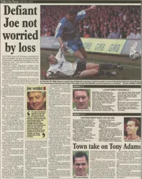 Match Report: Luton Town FC vs Rochdale (20th Oct 2001)