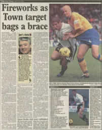 Match Report: Mansfield Town vs Luton Town FC (3rd Nov 2001)