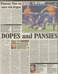 Match Report: Southend United vs Luton Town FC (17th Nov 2001)