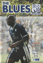 Programme: Southend United vs Luton Town FC (17th Nov 2001)