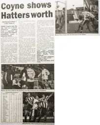 Match Report: Hartlepool United vs Luton Town FC (8th Dec 2001)