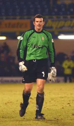 Mark Ovendale looks pleased at the end of the game