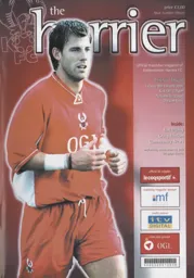 Programme: Kidderminster Harriers vs Luton Town FC (8th Jan 2002)