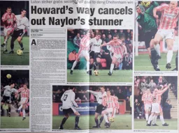 Match Report: Cheltenham Town vs Luton Town FC (12th Jan 2002)