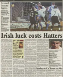 Match Report: Luton Town FC vs Carlisle United (19th Jan 2002)