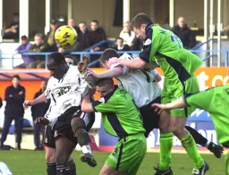 Mass defending by Scunthorpe