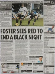 Match Report: Luton Town FC vs Bristol Rovers (19th Feb 2002)