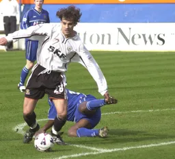 Jean-Louis Valois skips past the Halifax defence