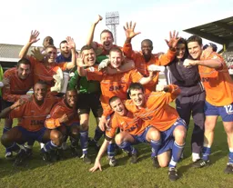 Happy Hatters celebrate promotion