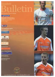 Programme: Blackpool vs Luton Town FC (13th Aug 2002)