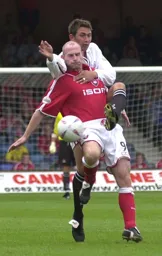 Russ Perrett in action