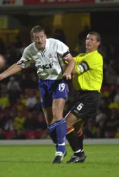 Steve Howard looking focused