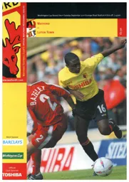 Programme: Watford vs Luton Town FC (10th Sep 2002)