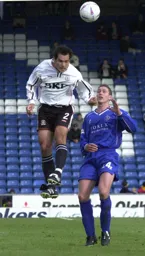 Aaron Skelton heads clear