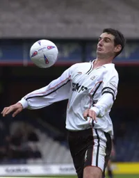 Matthew Spring brings the ball under control