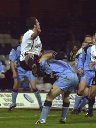 Chris Coyne determined to win the ball