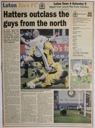 Match Report: Luton Town FC vs Guiseley (16th Nov 2002)
