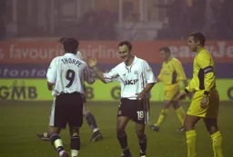 Ahmet Brkovic celebrates with Tony Thorpe