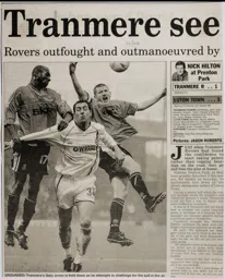 Match Report: Tranmere Rovers vs Luton Town FC (30th Nov 2002)
