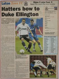 Match Report: Wigan Athletic vs Luton Town FC (7th Dec 2002)