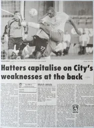 Match Report: Luton Town FC vs Cardiff City (26th Dec 2002)