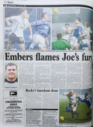 Match Report: Chesterfield vs Luton Town FC (1st Jan 2003)