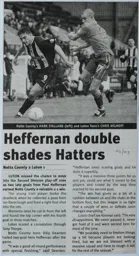 Match Report: Notts County vs Luton Town FC (1st Mar 2003)