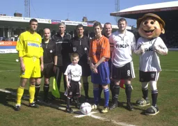 The captains before the game