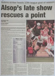 Match Report: Cheltenham Town vs Luton Town FC (8th Apr 2003)